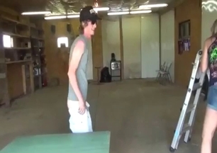 Older sister jerks off her brother's dicks